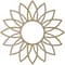 Ekena Millwork Daisy Wood Fretwork Pierced Ceiling Medallion, Hickory, 20"OD x 7"ID x 1/4"T CMWP20X20X0250DAHI - alternate 2